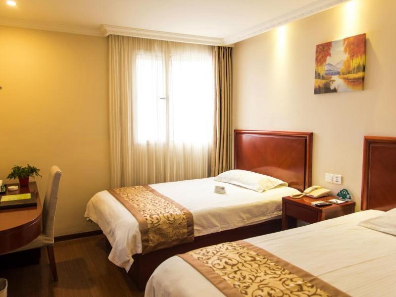Greentree Inn Jiangsu Taizhou Jingjiang Bus Station Express Hotel Bagian luar foto