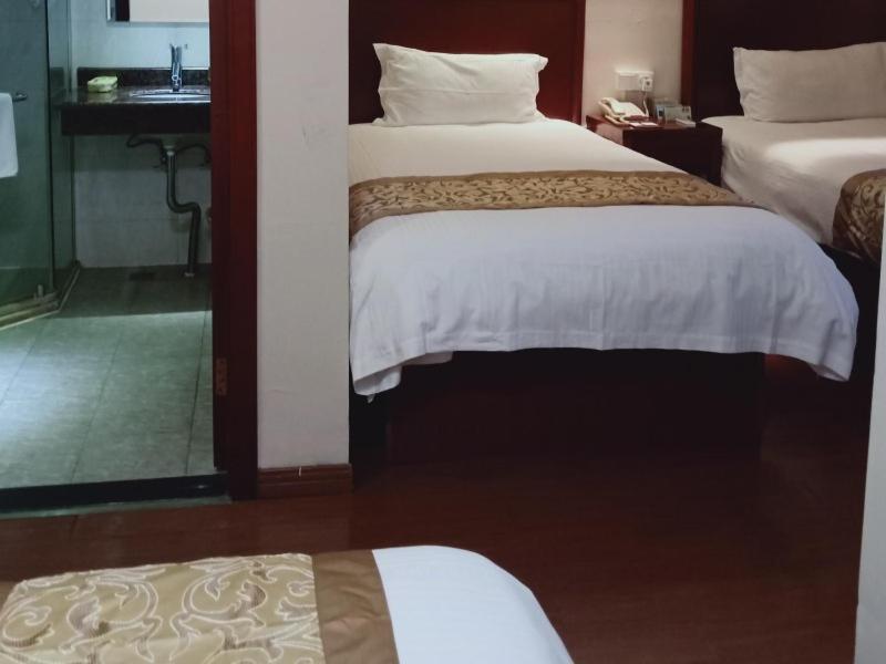 Greentree Inn Jiangsu Taizhou Jingjiang Bus Station Express Hotel Bagian luar foto