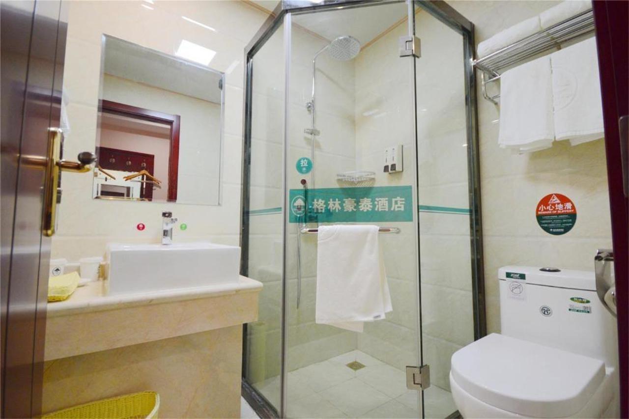 Greentree Inn Jiangsu Taizhou Jingjiang Bus Station Express Hotel Bagian luar foto