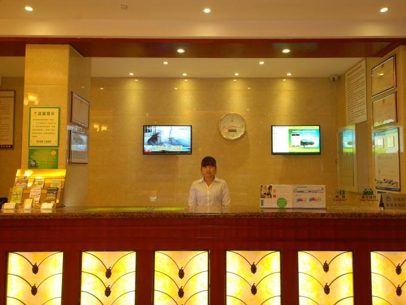 Greentree Inn Jiangsu Taizhou Jingjiang Bus Station Express Hotel Bagian luar foto
