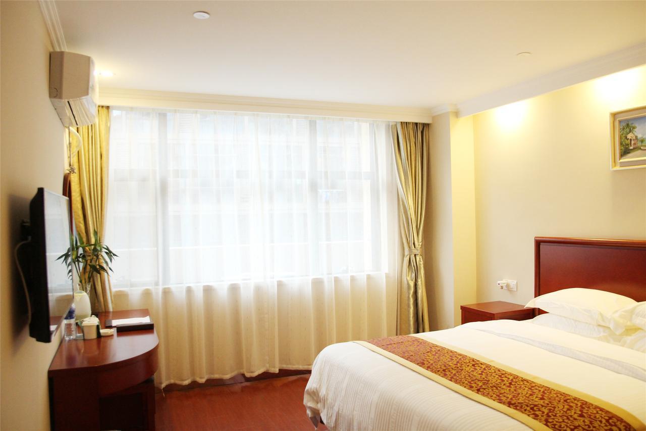 Greentree Inn Jiangsu Taizhou Jingjiang Bus Station Express Hotel Bagian luar foto