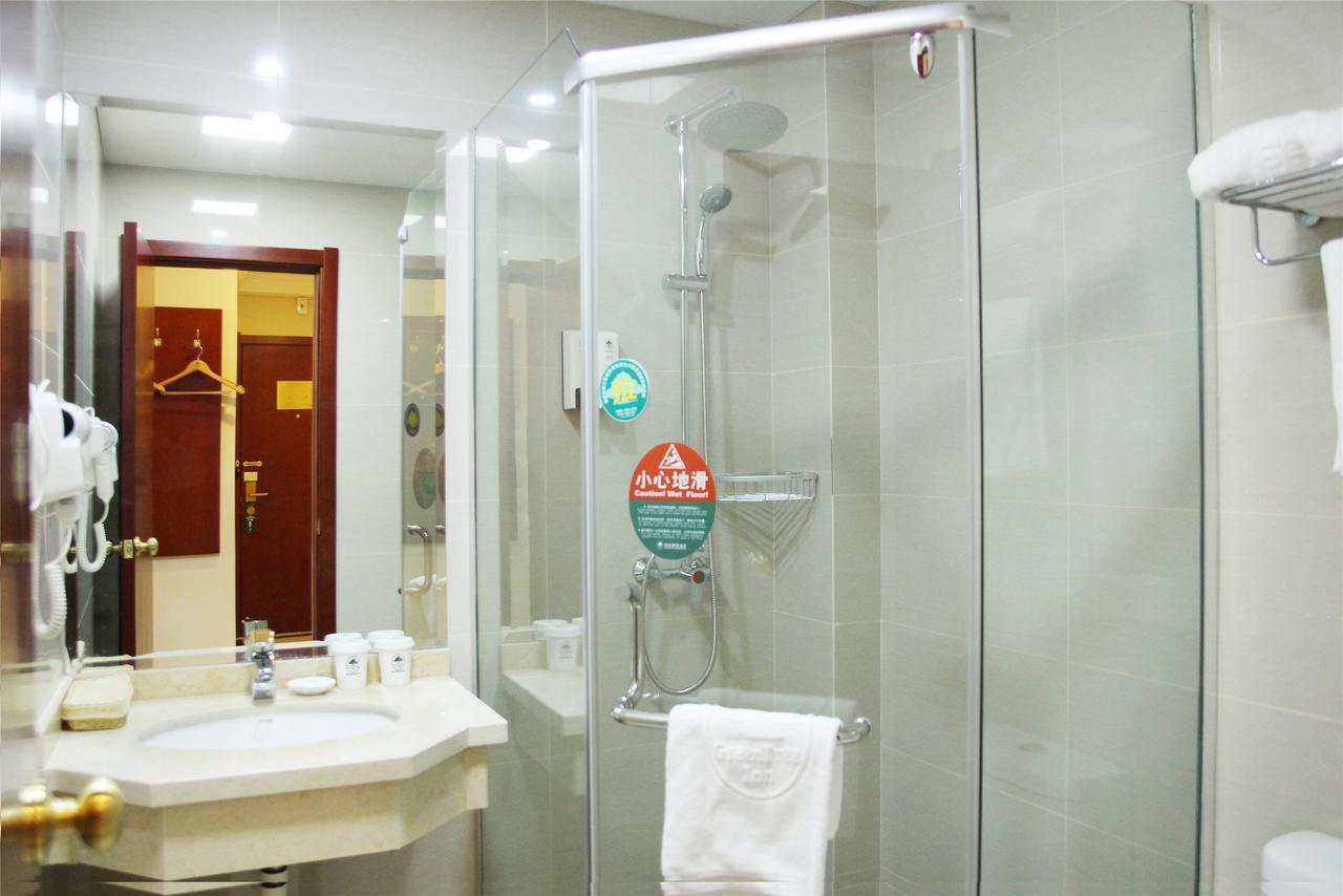Greentree Inn Jiangsu Taizhou Jingjiang Bus Station Express Hotel Bagian luar foto