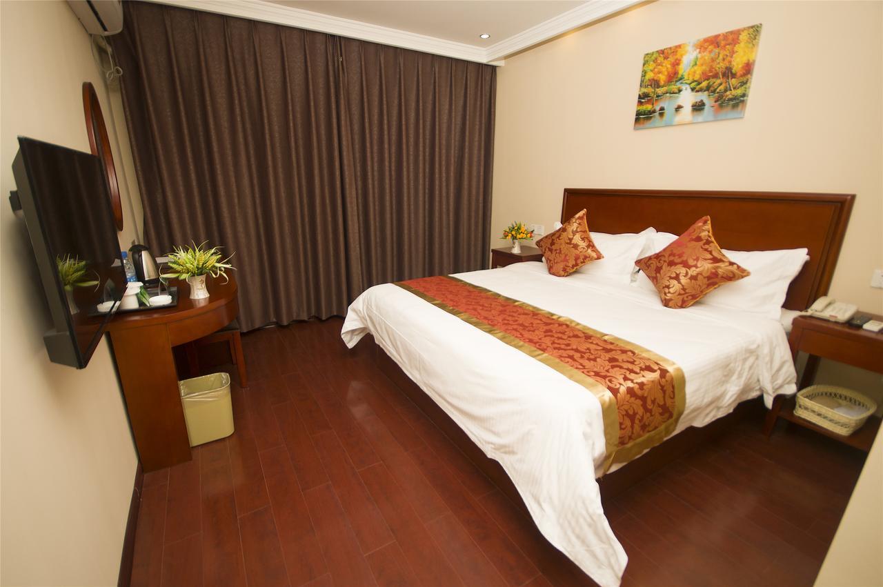 Greentree Inn Jiangsu Taizhou Jingjiang Bus Station Express Hotel Bagian luar foto