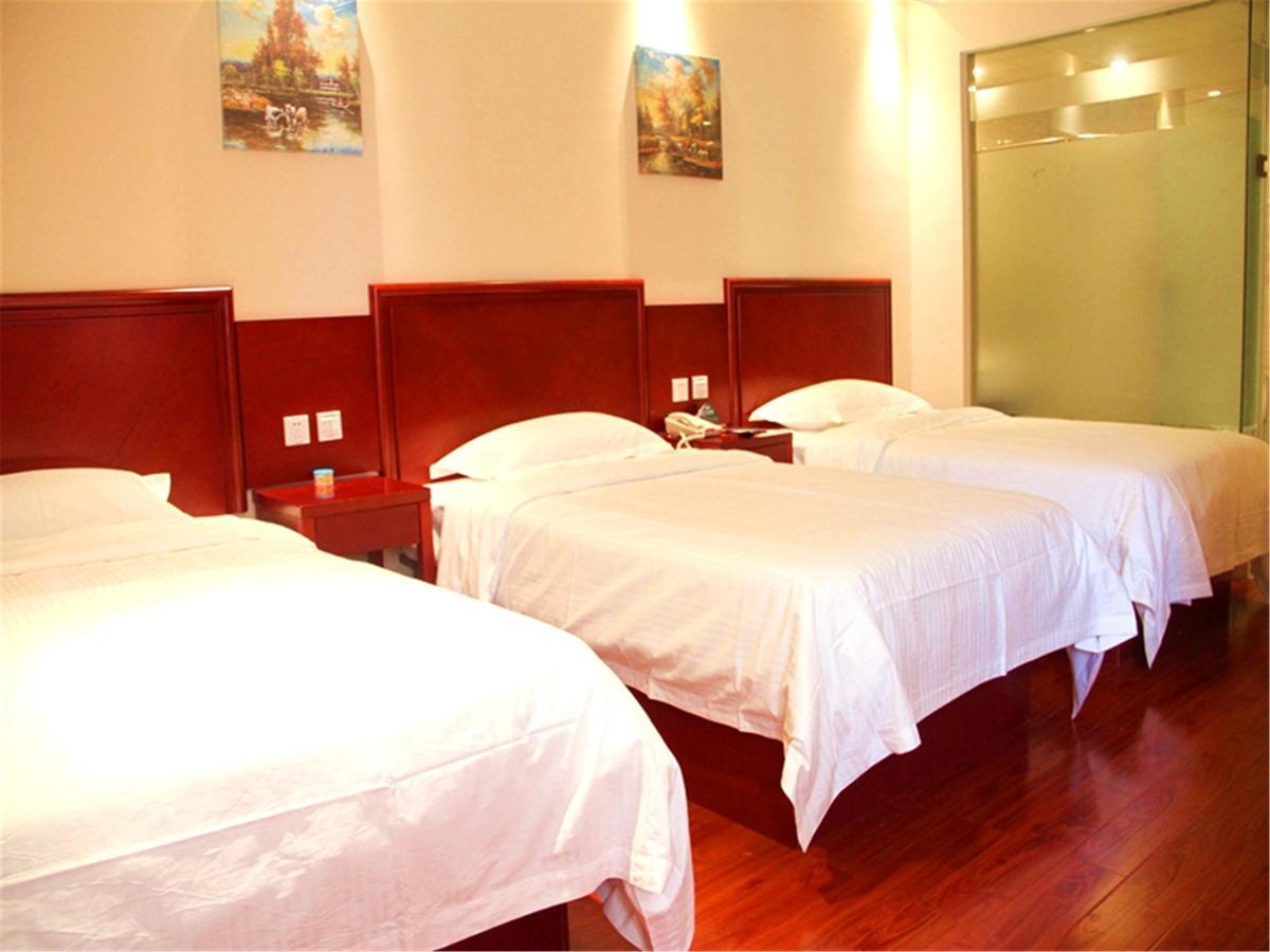 Greentree Inn Jiangsu Taizhou Jingjiang Bus Station Express Hotel Bagian luar foto