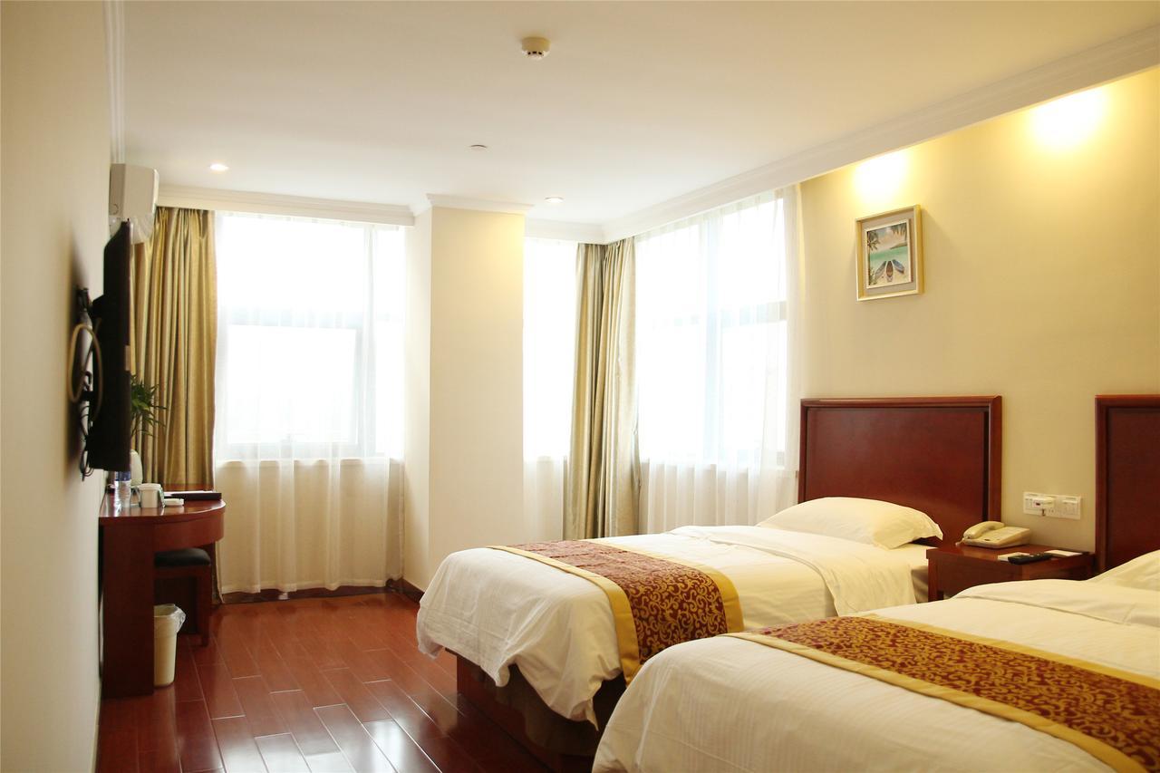 Greentree Inn Jiangsu Taizhou Jingjiang Bus Station Express Hotel Bagian luar foto